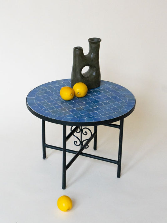 Mosaic Table Blue