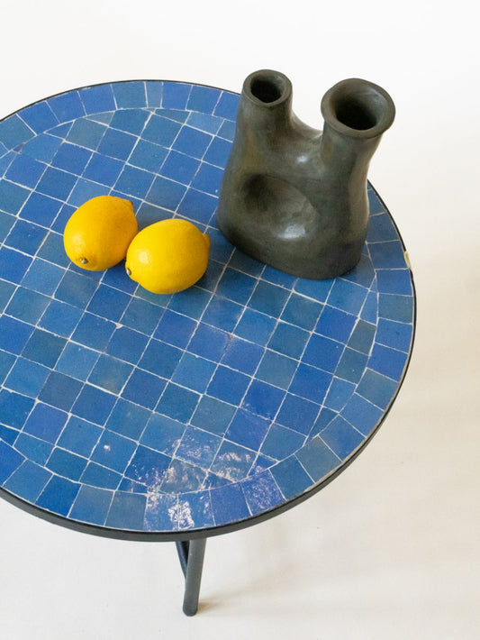 Mosaic Table Blue