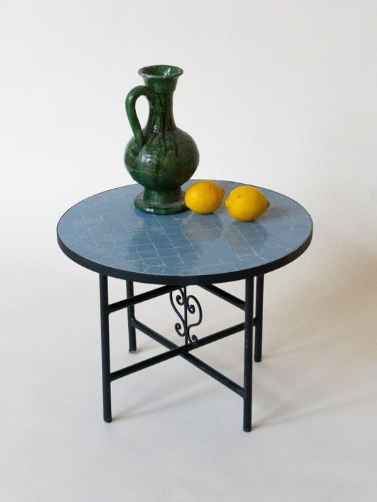 Mosaic Table Blue