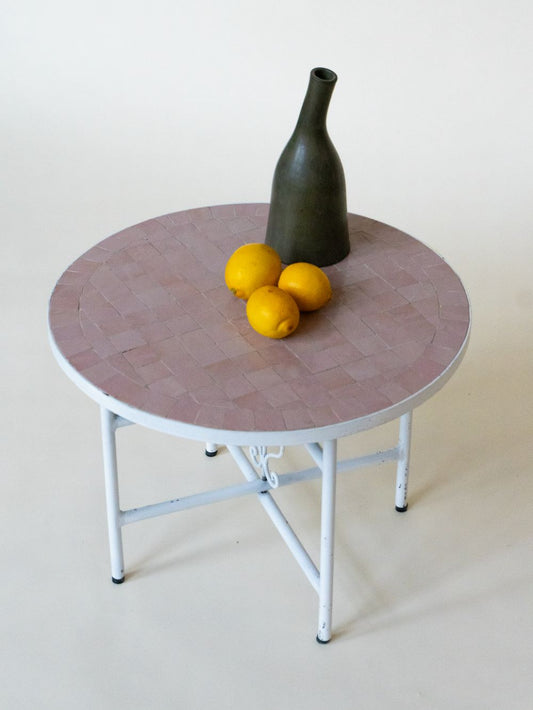 Mosaic Table Pink