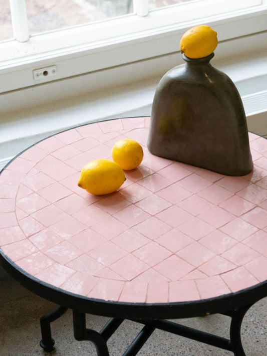 Mosaic Table Pink