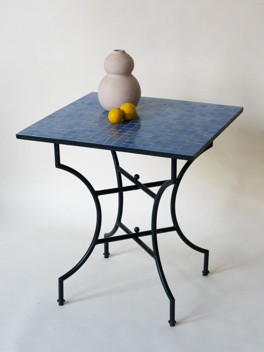 Mosaic Table Blue