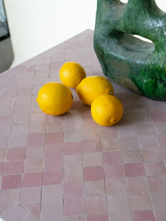 Mosaic Table Pink