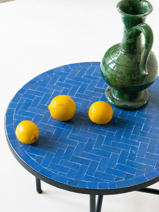 Mosaic Table Blue