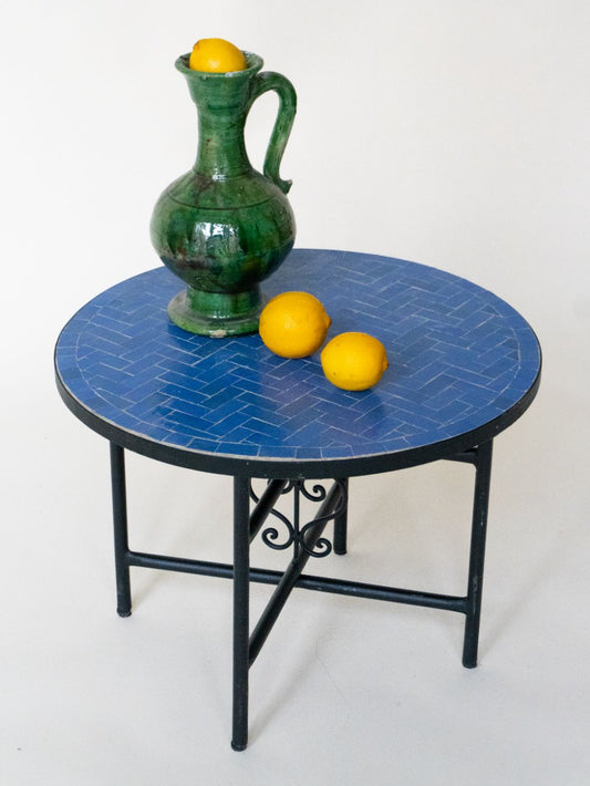 Mosaic Table Blue