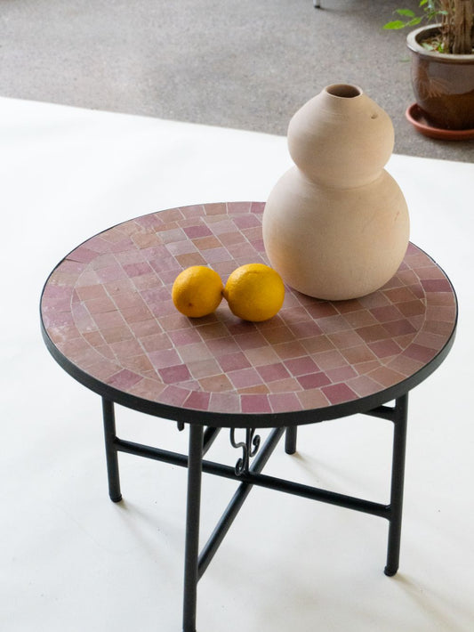 Mosaic Table Pink