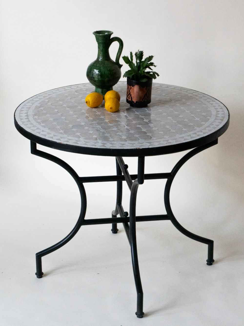 Mosaic Table Grey Tradition