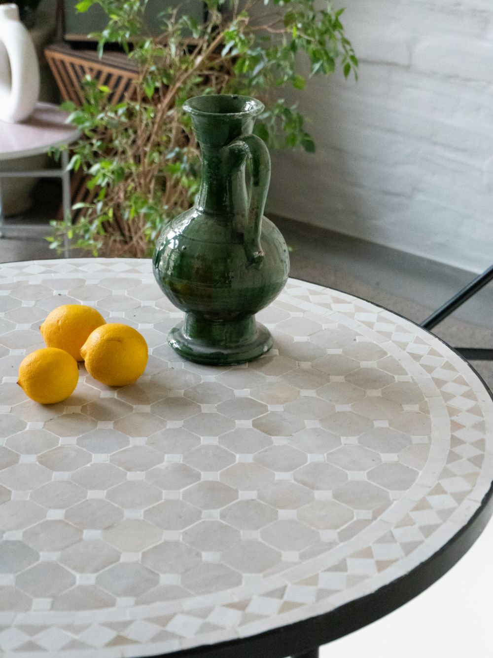 Mosaic Table Grey Tradition