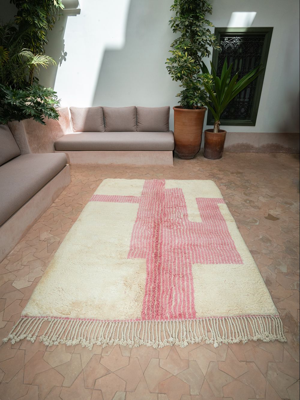 Marokkolainen Mrirt matto 205x160cm