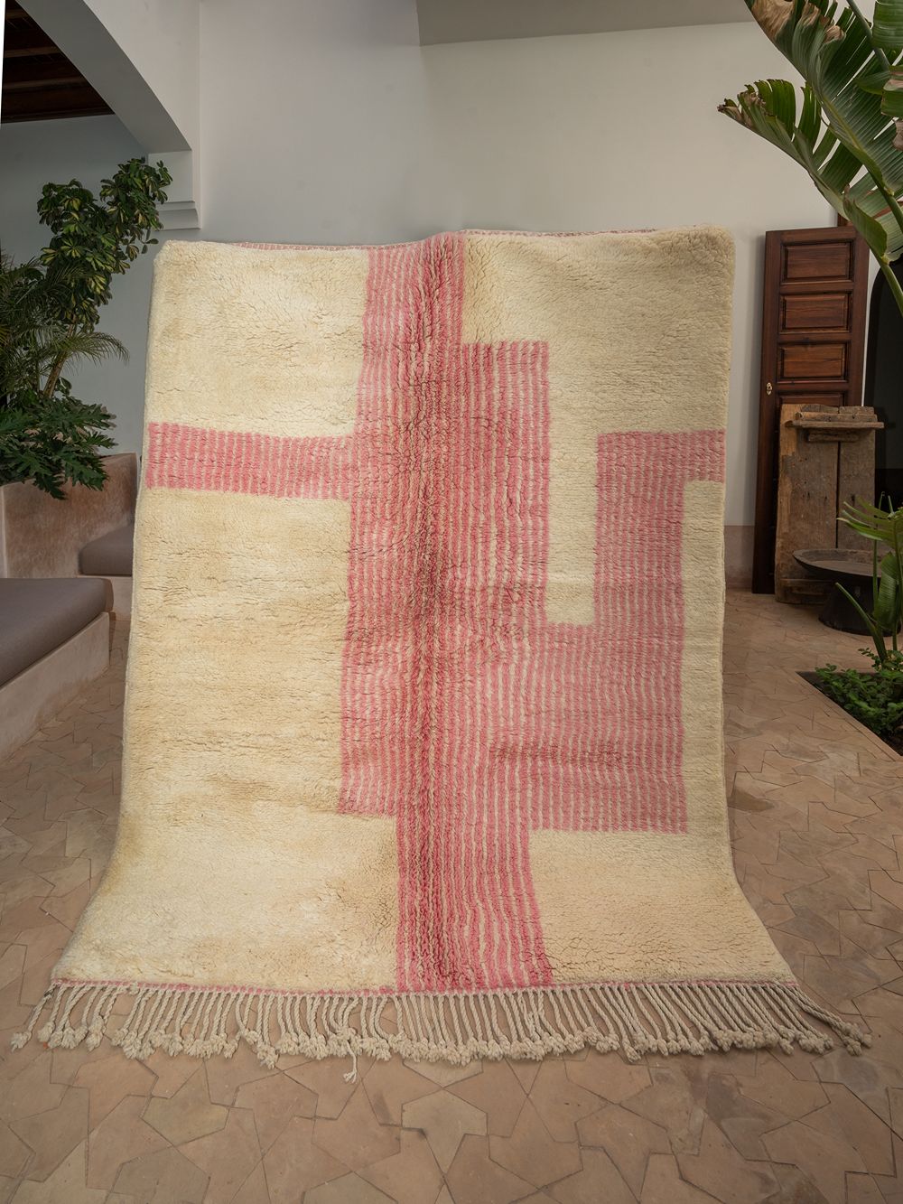 Marokkolainen Mrirt matto 205x160cm