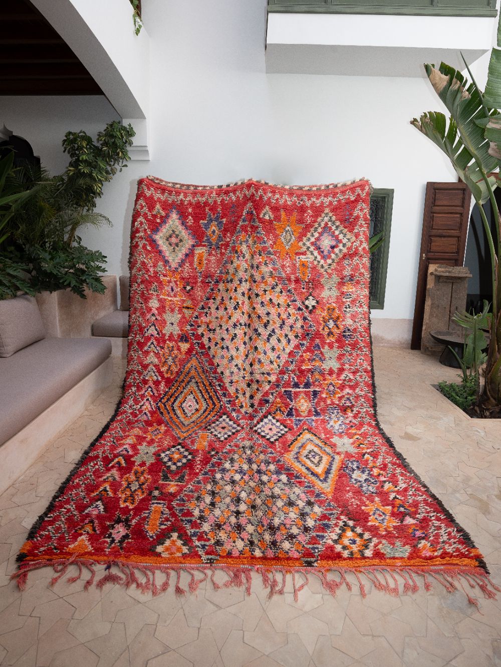 Marokkolainen vintage Beni M'Guild matto 315x200cm