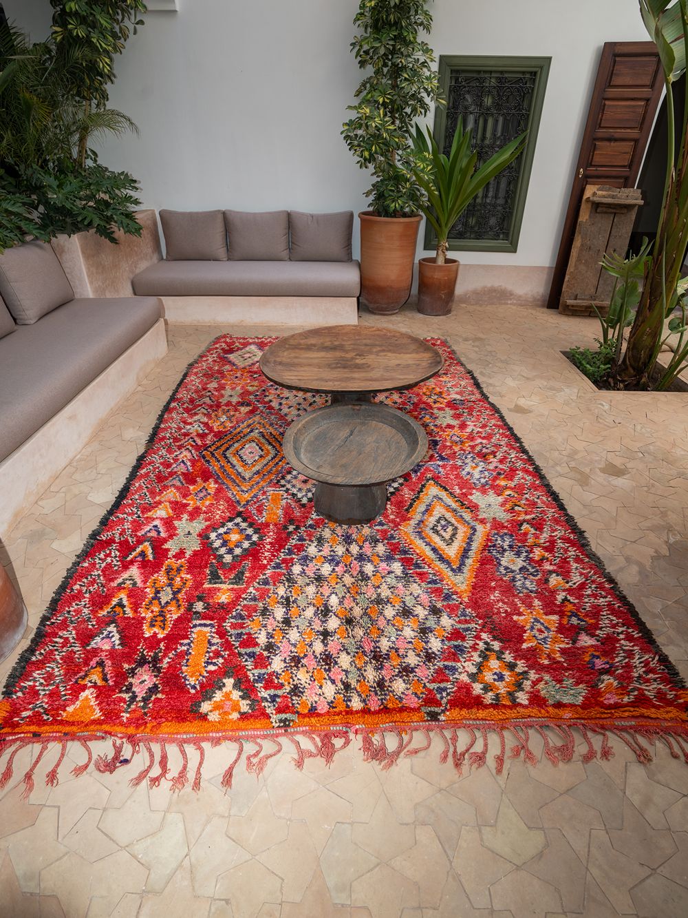 Marokkolainen vintage Beni M'Guild matto 315x200cm