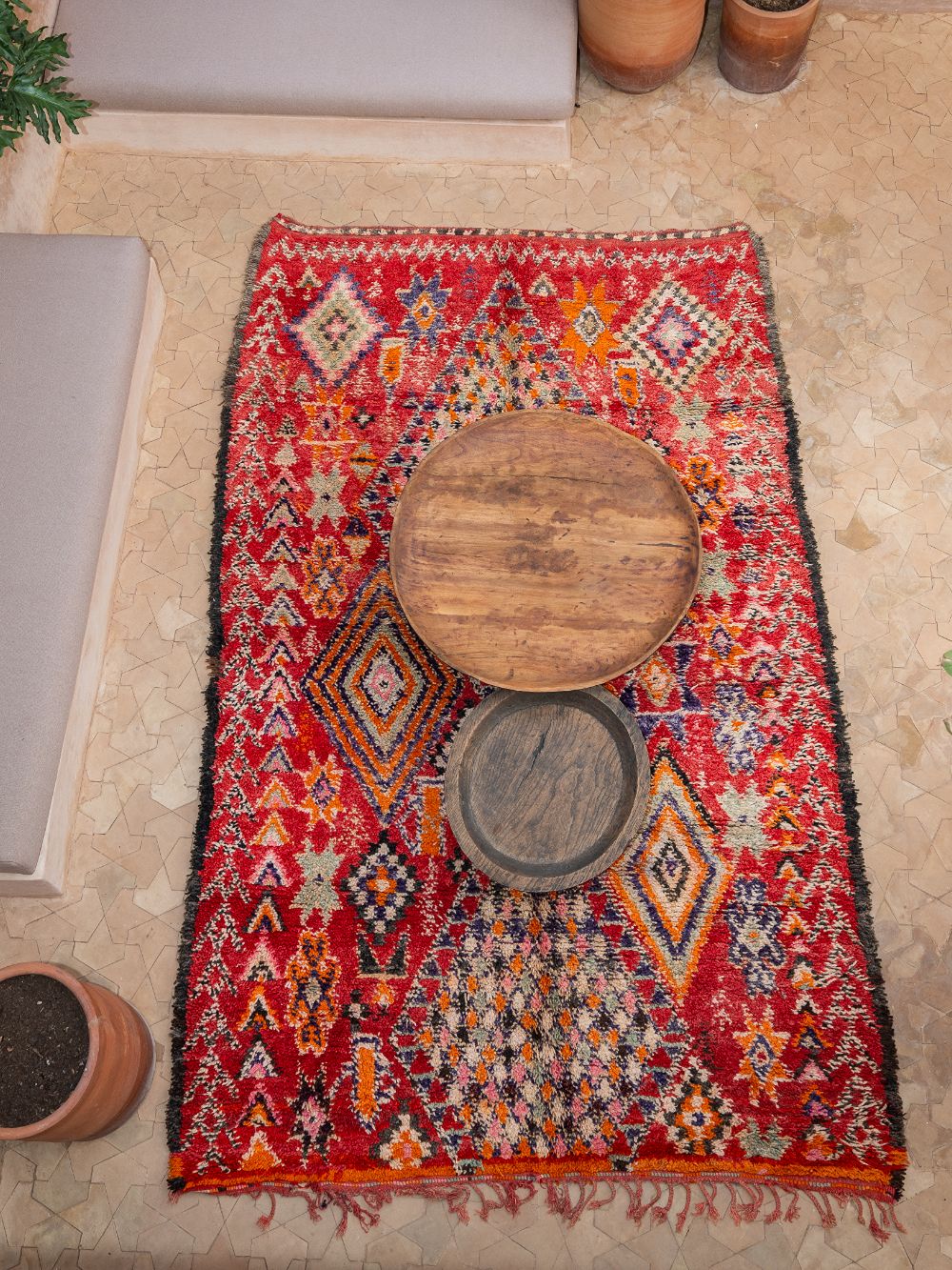 Marokkolainen vintage Beni M'Guild matto 315x200cm