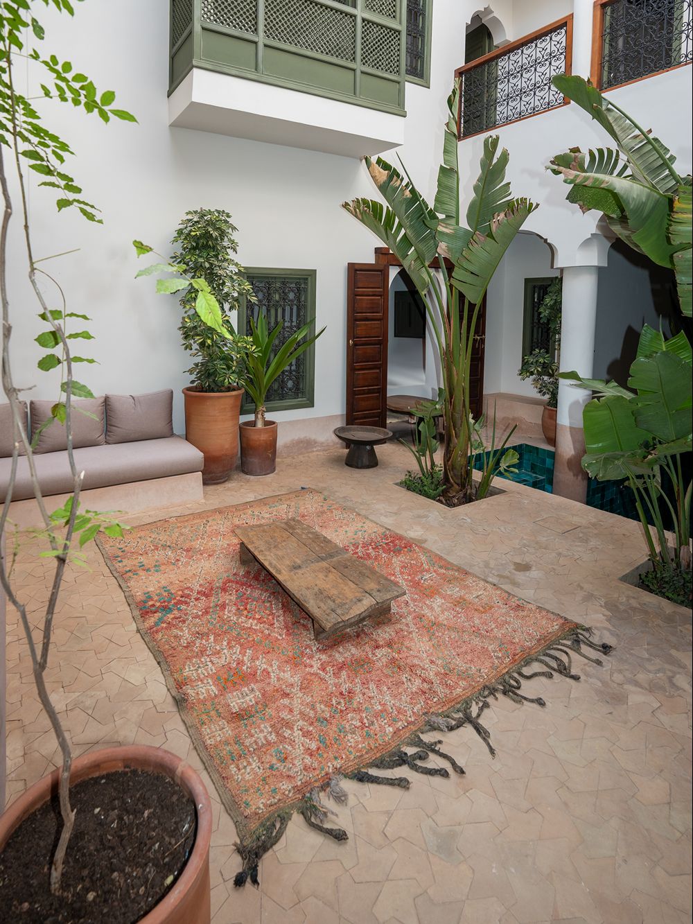 Moroccan Vintage Zayane Rug 250x185cm
