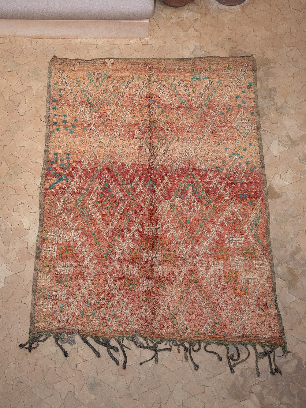 Moroccan Vintage Zayane Rug 250x185cm