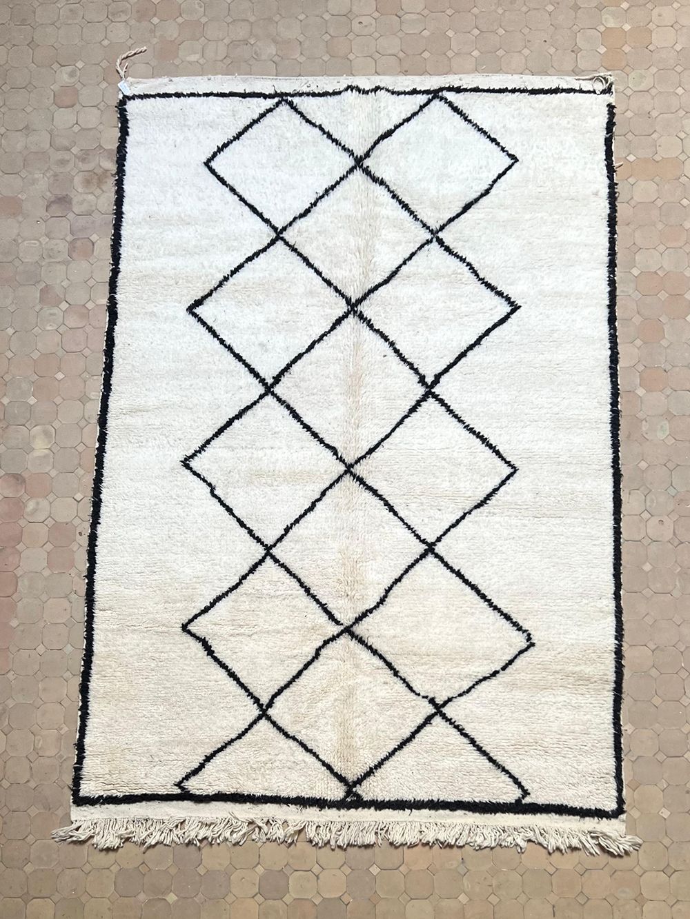 Moroccan Diamond Rug 300x190cm