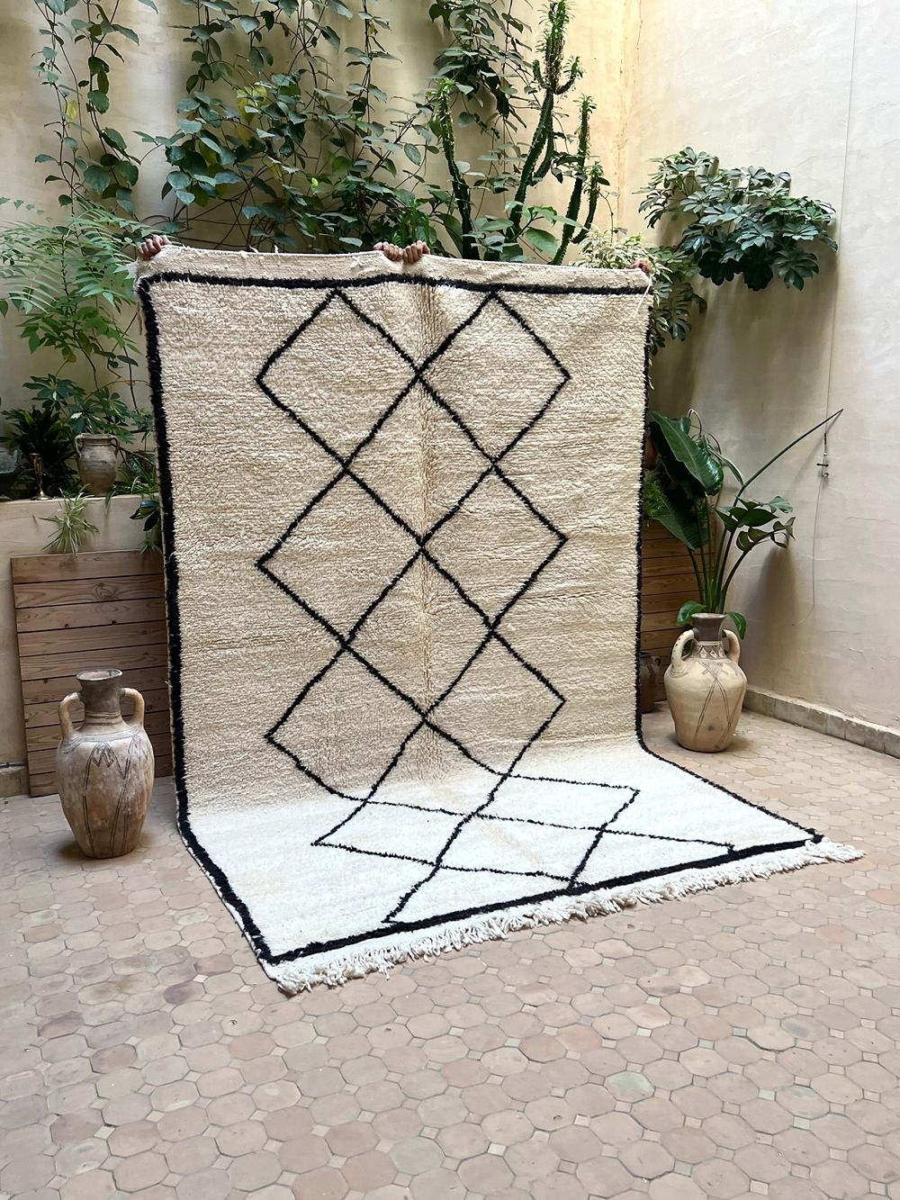 Moroccan Diamond Rug 300x190cm