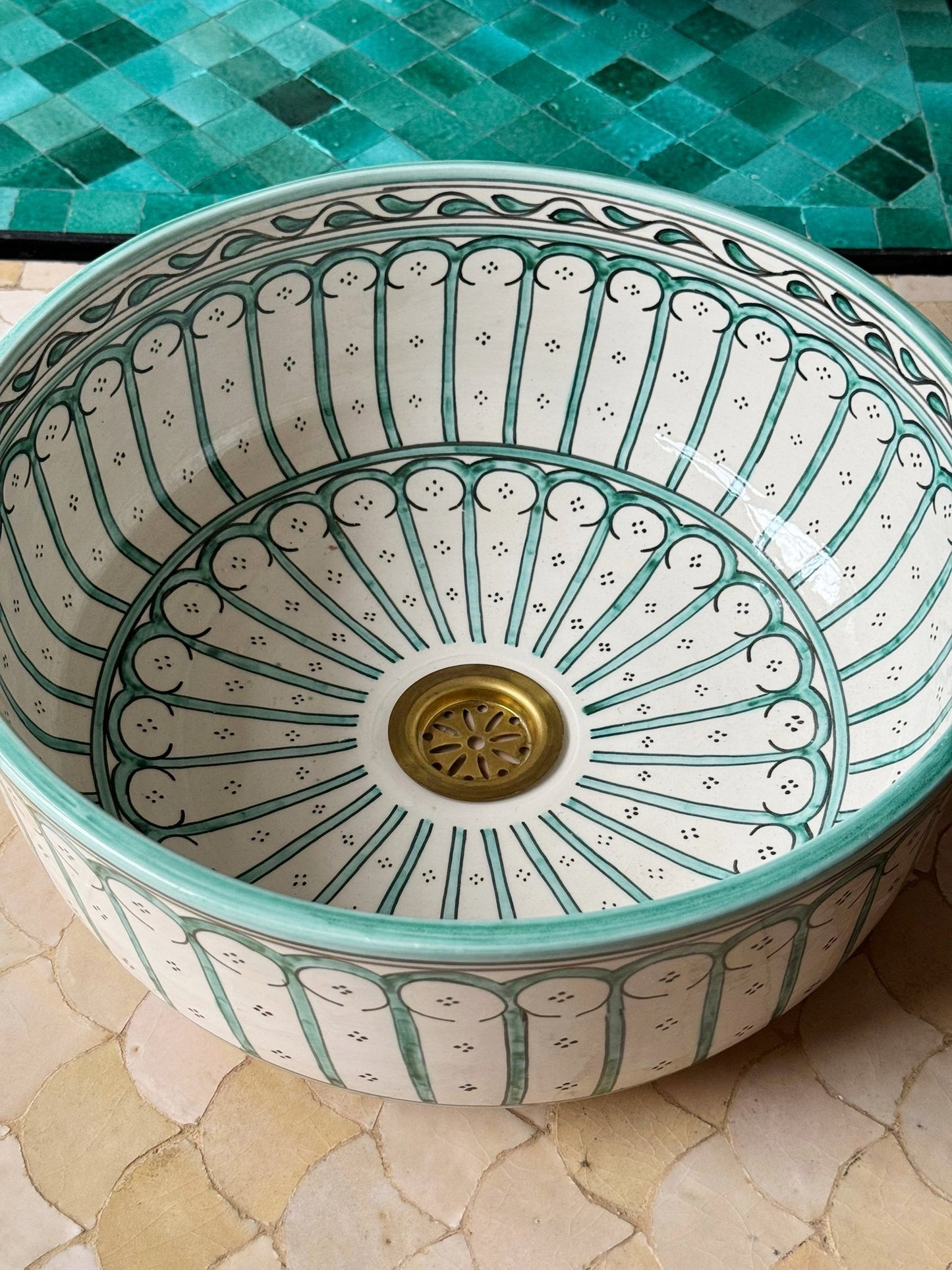 Moroccan Washbasin sink ⌀35cm