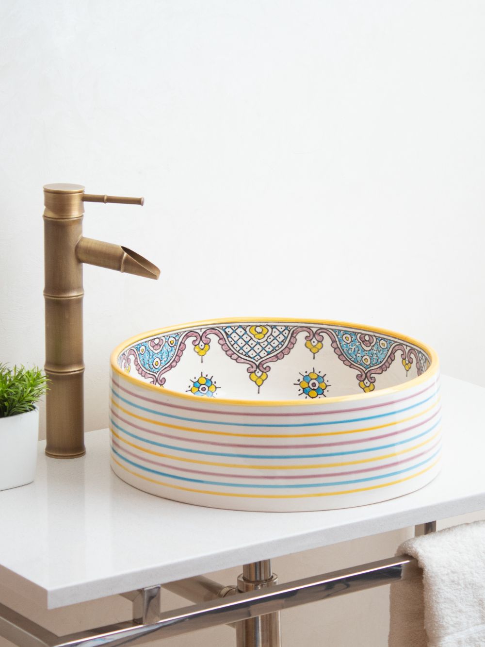 Keraaminen käsienpesuallas - useita kokoja Tetouan Ring
