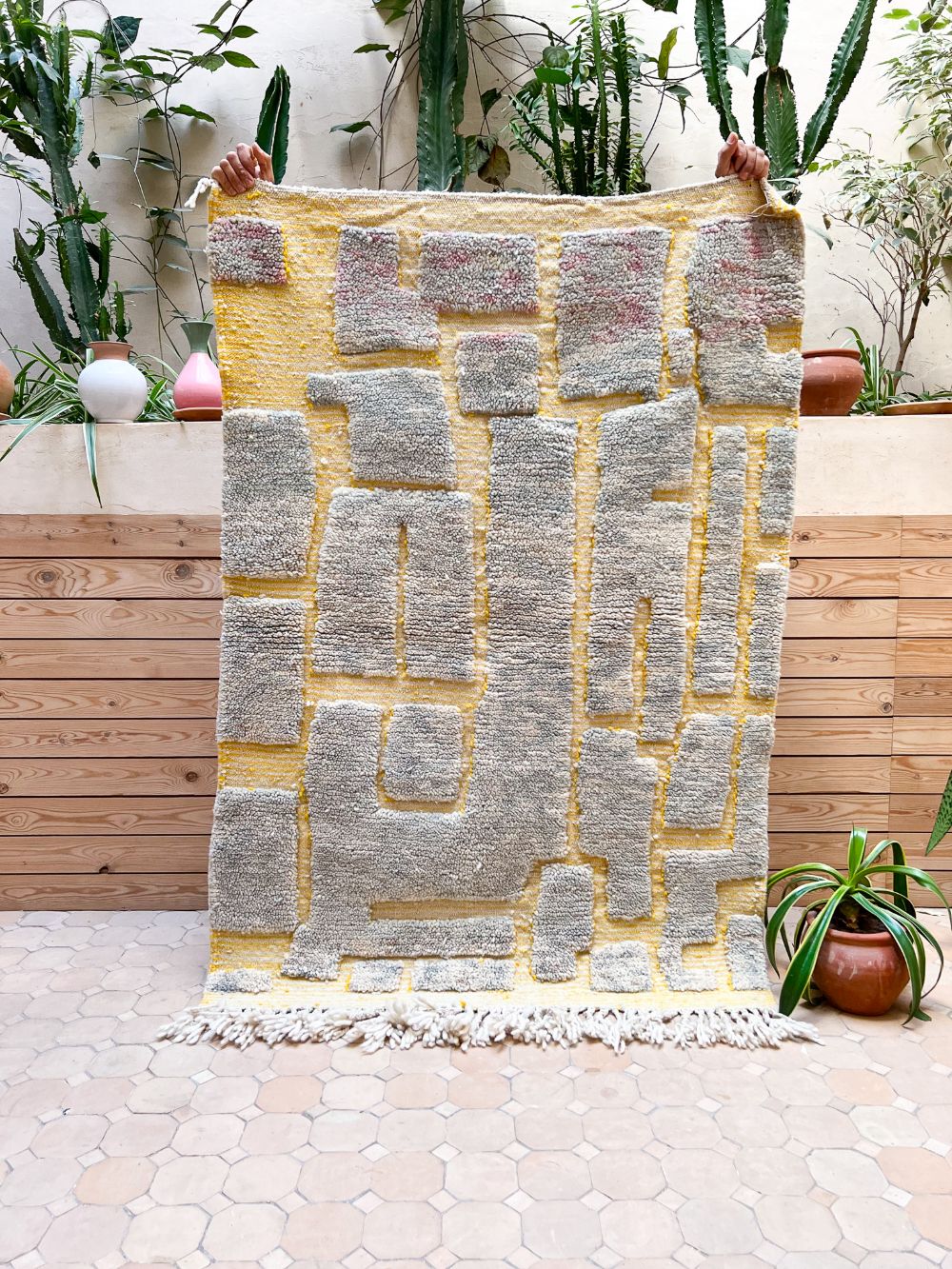  Marokkolainen Boujaad-matto 155x105cm