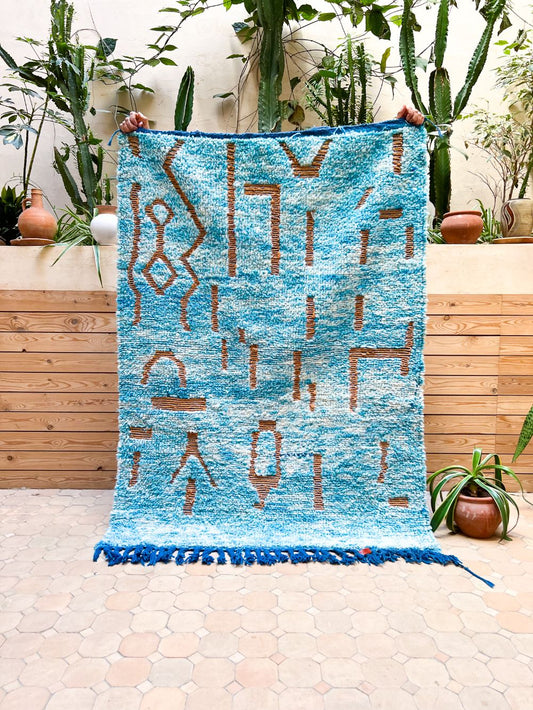  Marokkolainen Boujaad-matto 160x115cm