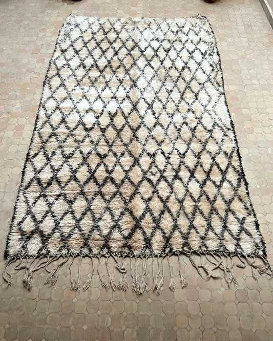 Marokkolainen vintage Beni Ouarain matto 360x220cm