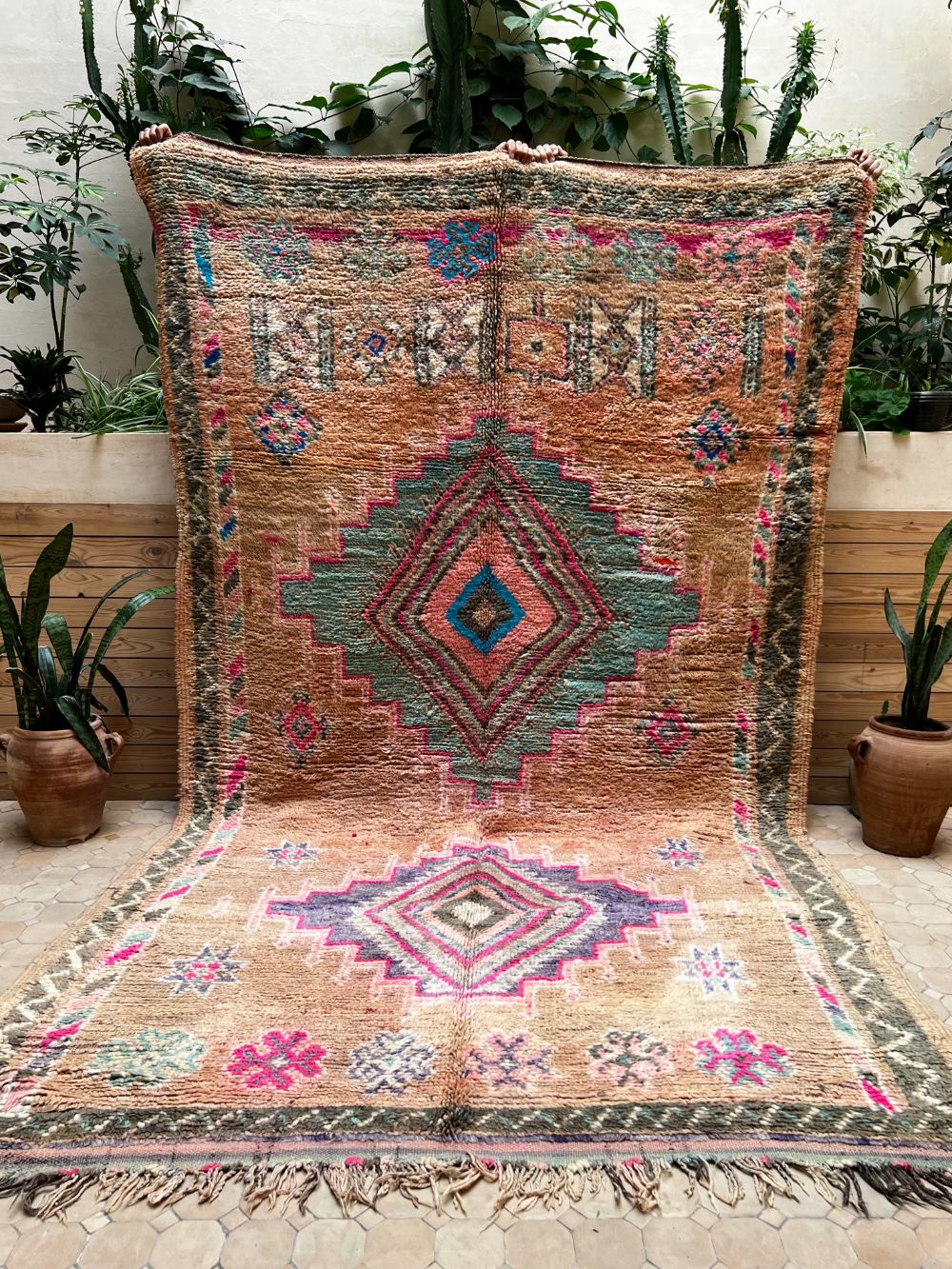 Moroccan Vintage Boujaad Rug 310x185cm