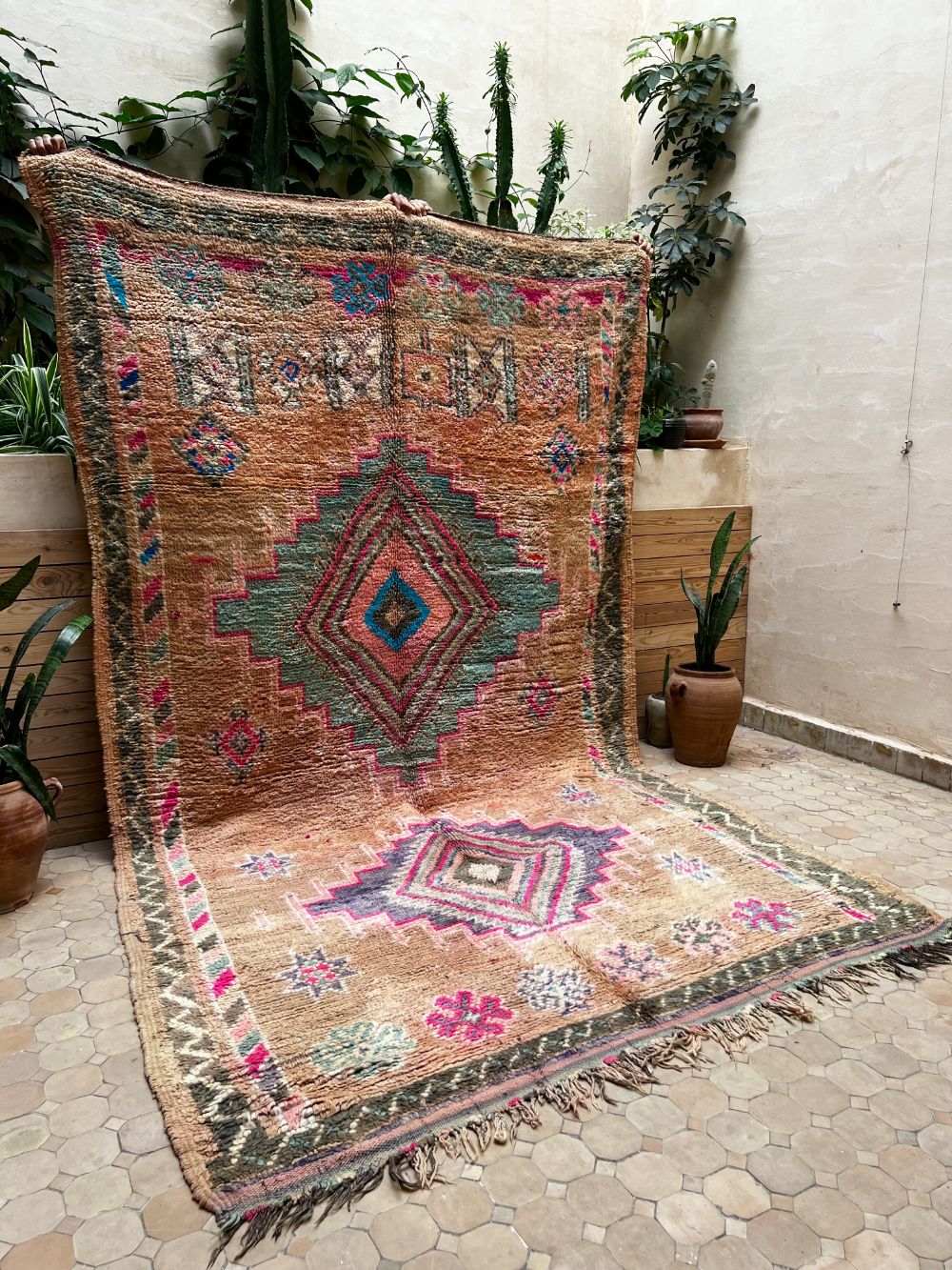 Moroccan Vintage Boujaad Rug 310x185cm