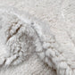 Moroccan All White Rug 145x100cm