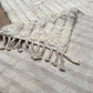 Moroccan All White Runner Rug 290x85cm