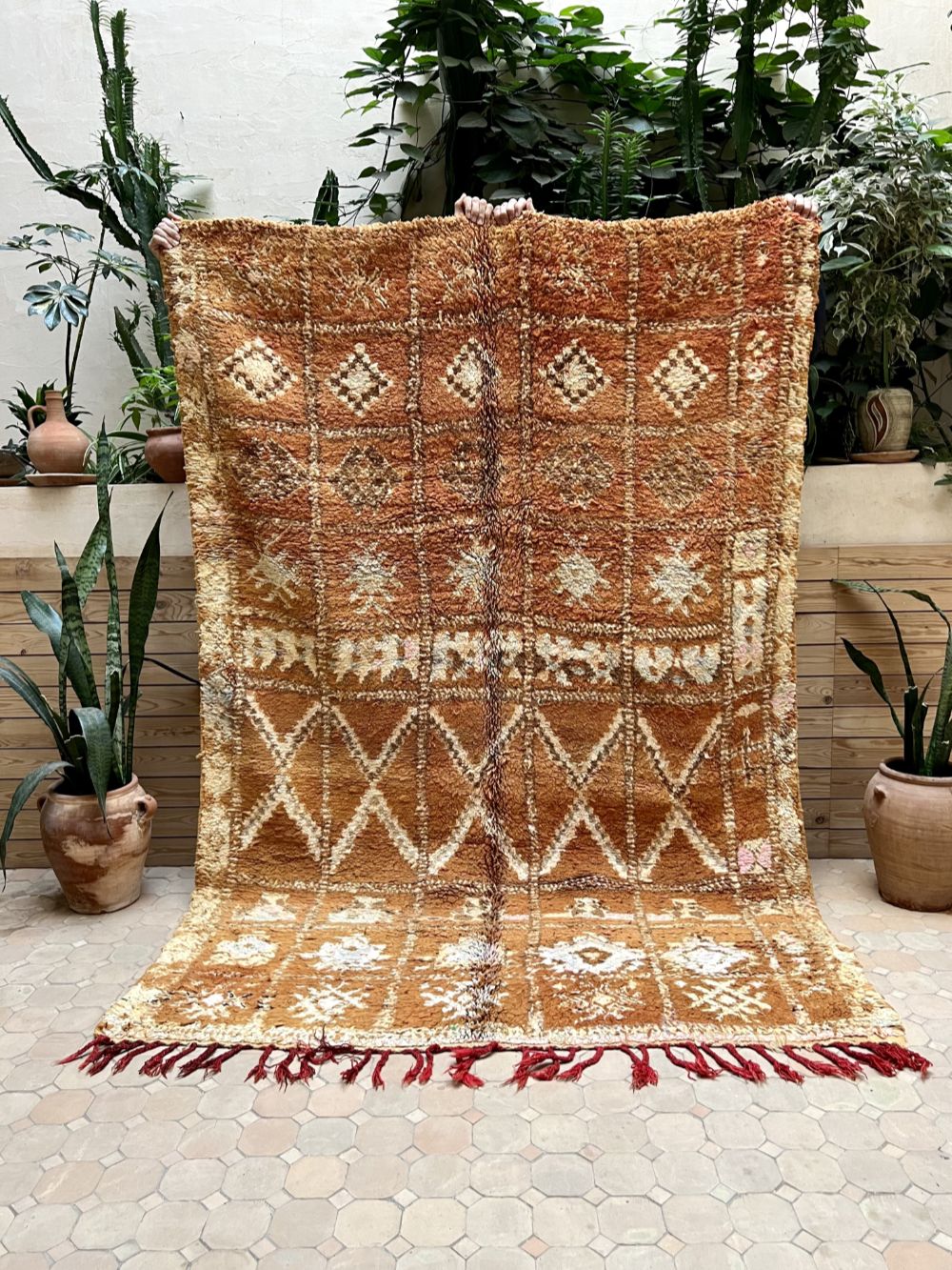 Marokkolainen vintage Boujaad matto 245x160cm