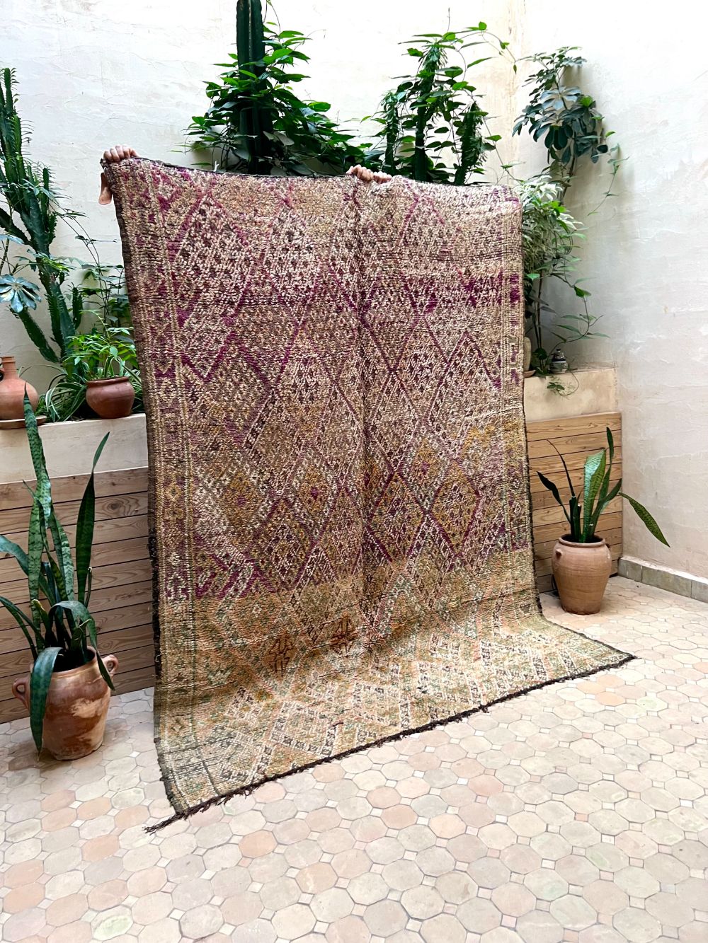 Marokkolainen vintage Zayane matto 245x180cm