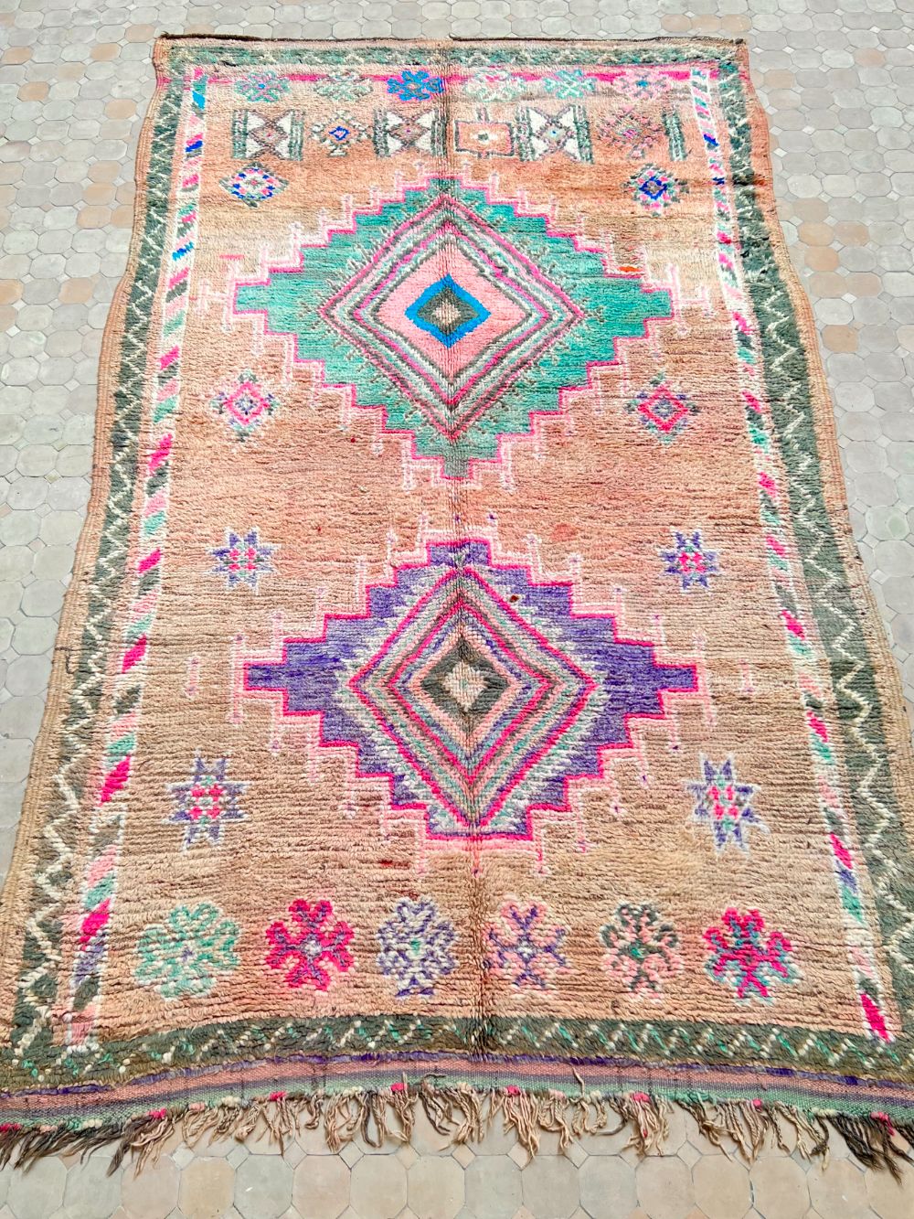 Moroccan Vintage Boujaad Rug 310x185cm