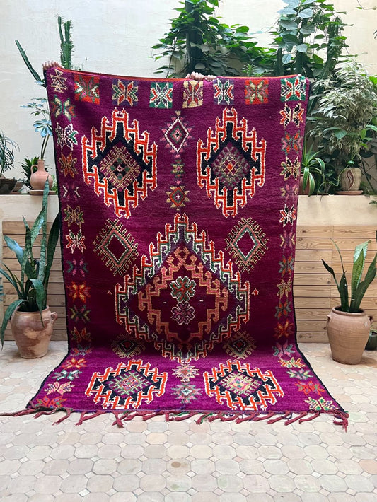 Marokkolainen vintage Boujaad matto 270x160cm