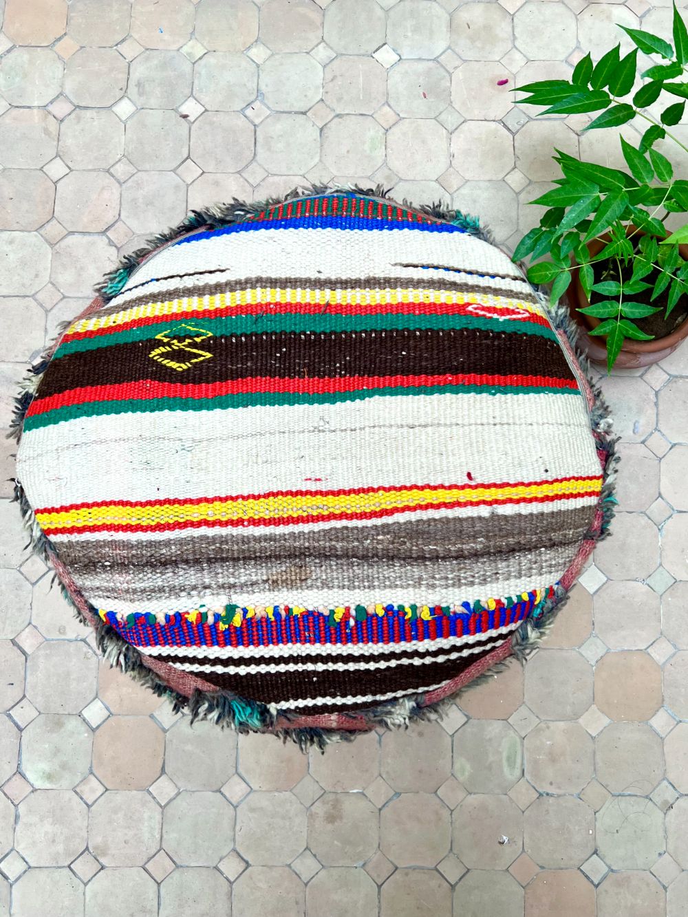 Marokkolainen vintage pouf