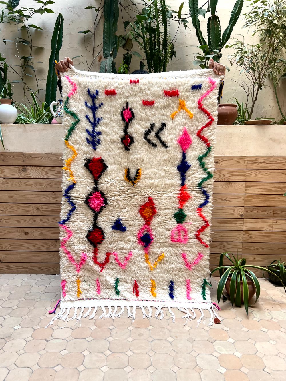 Moroccan Azilal Rug 140x100cm