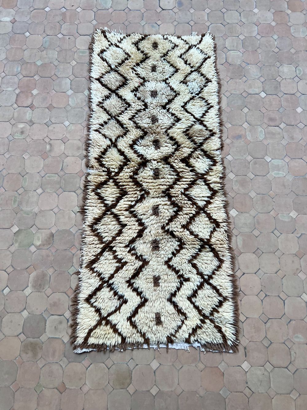 Marokkolainen vintage Azilal-matto 170x70cm