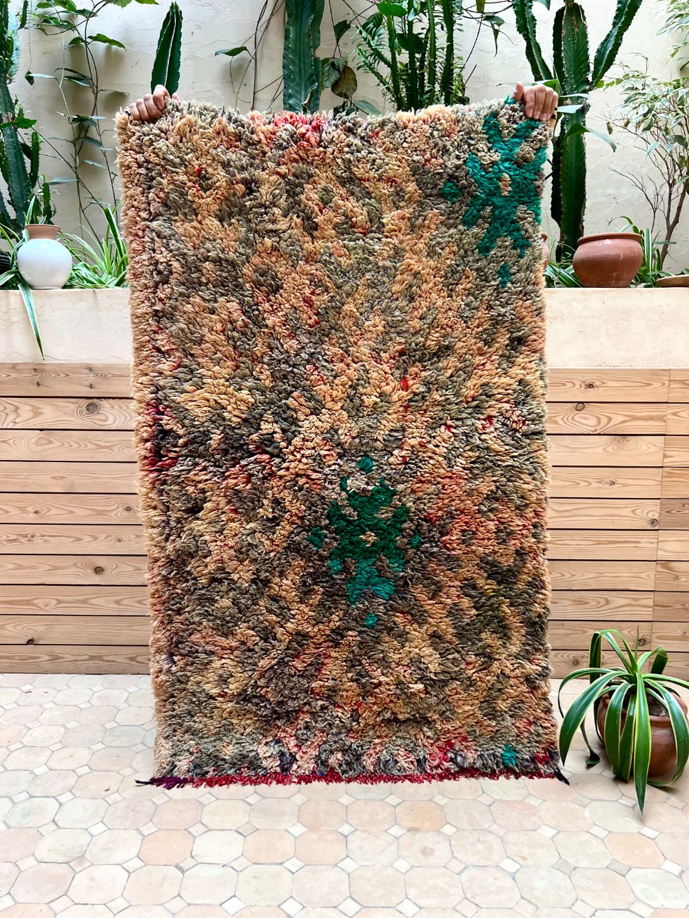 Marokkolainen vintage Boujaad matto 140x85cm