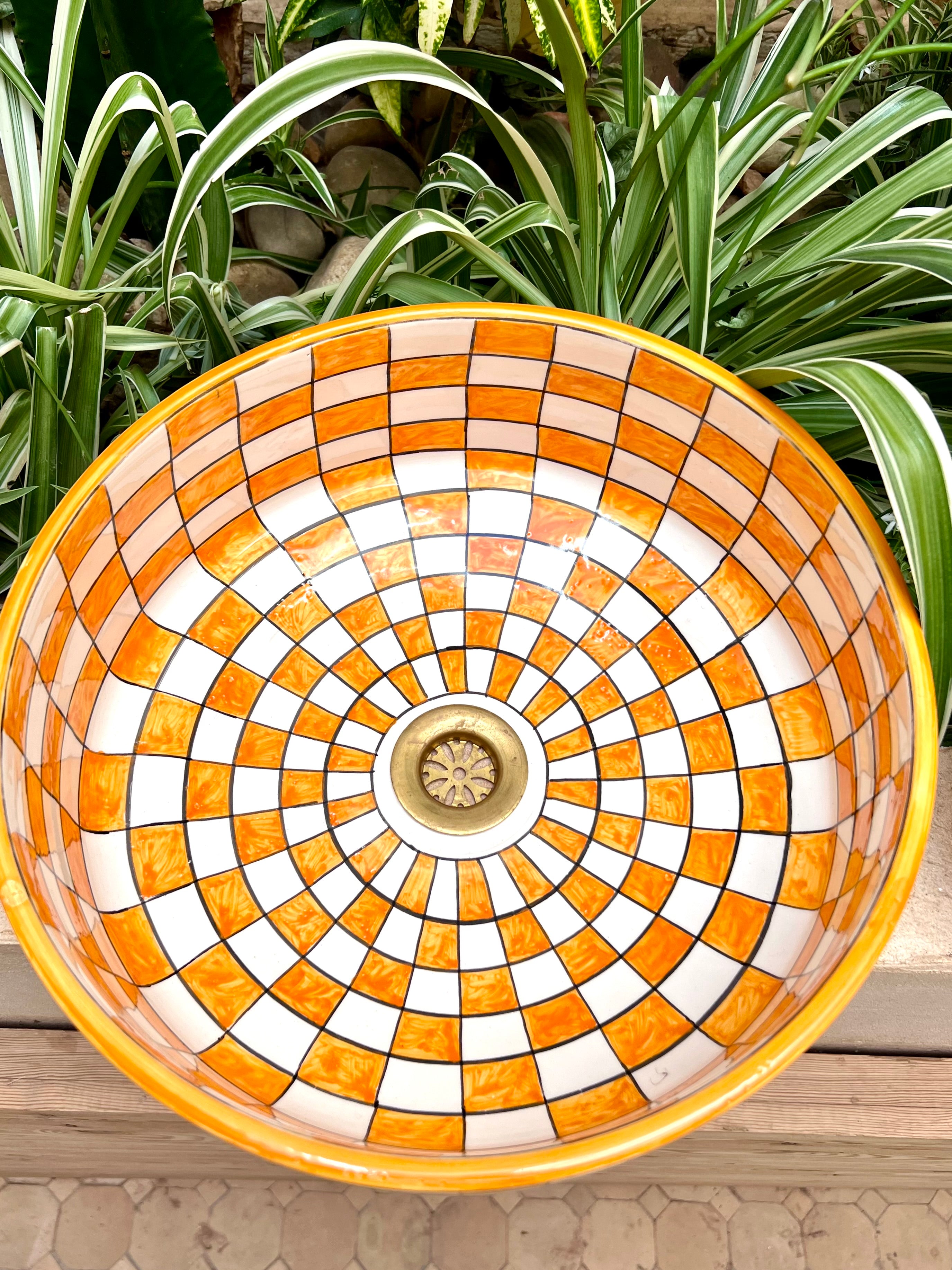 Keraaminen käsienpesuallas ⌀35cm