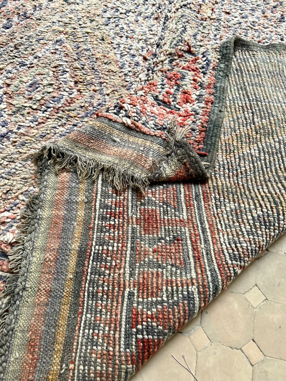 Moroccan Vintage Zayane Rug 290x195cm