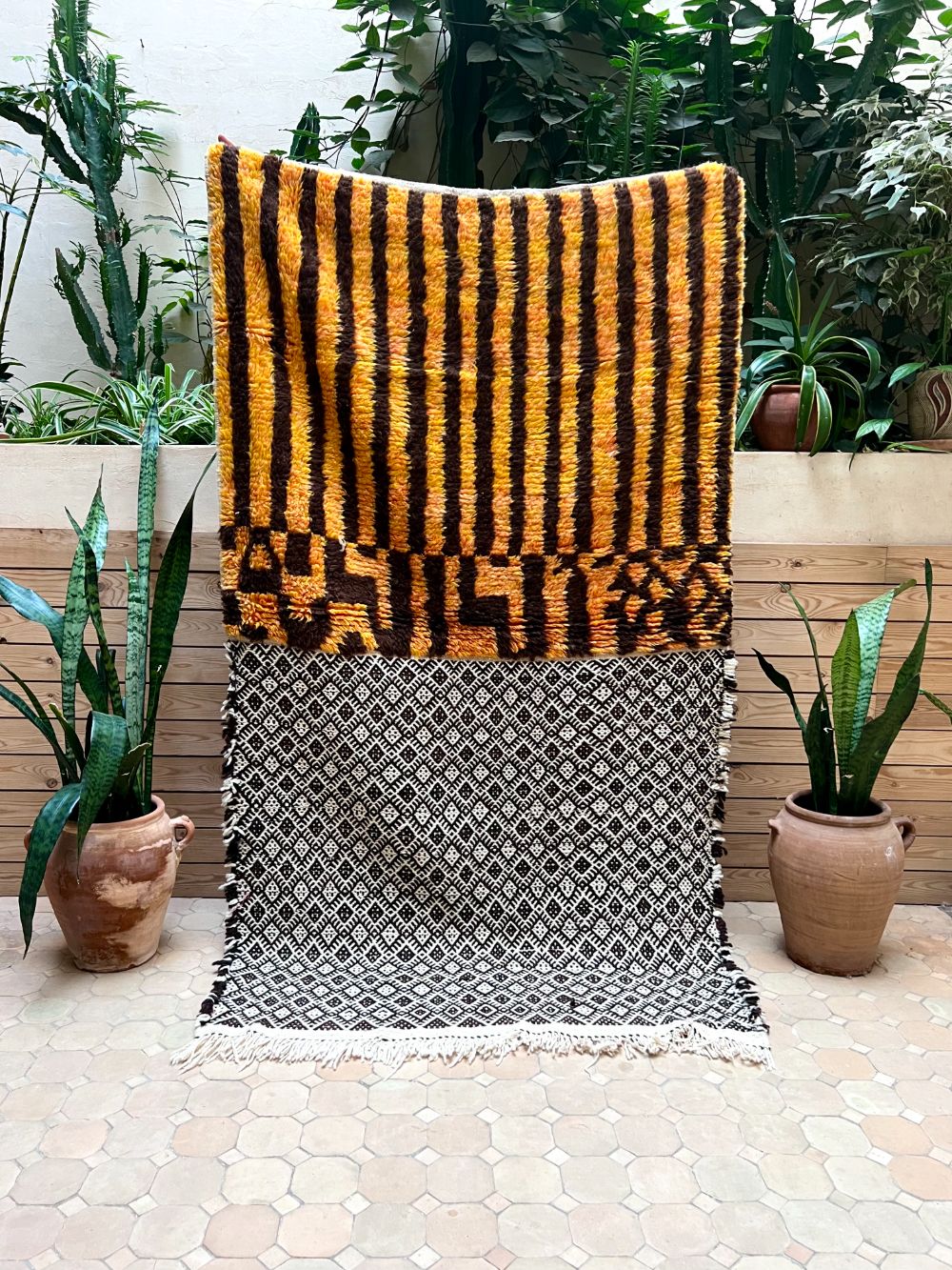 Marokkolainen Kilim Hanbel matto 190x110cm