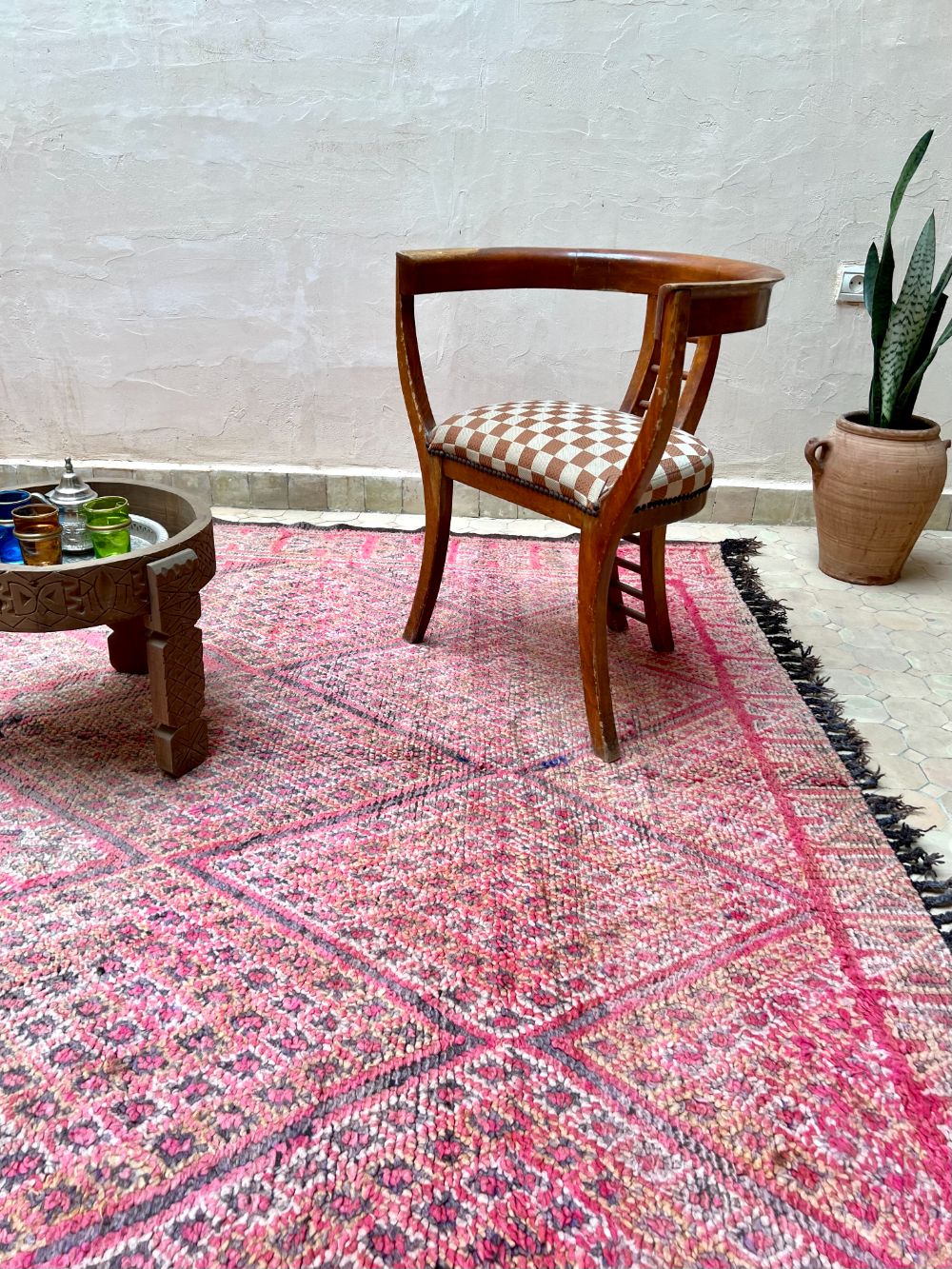 Moroccan Vintage Zayane Rug 260x210cm