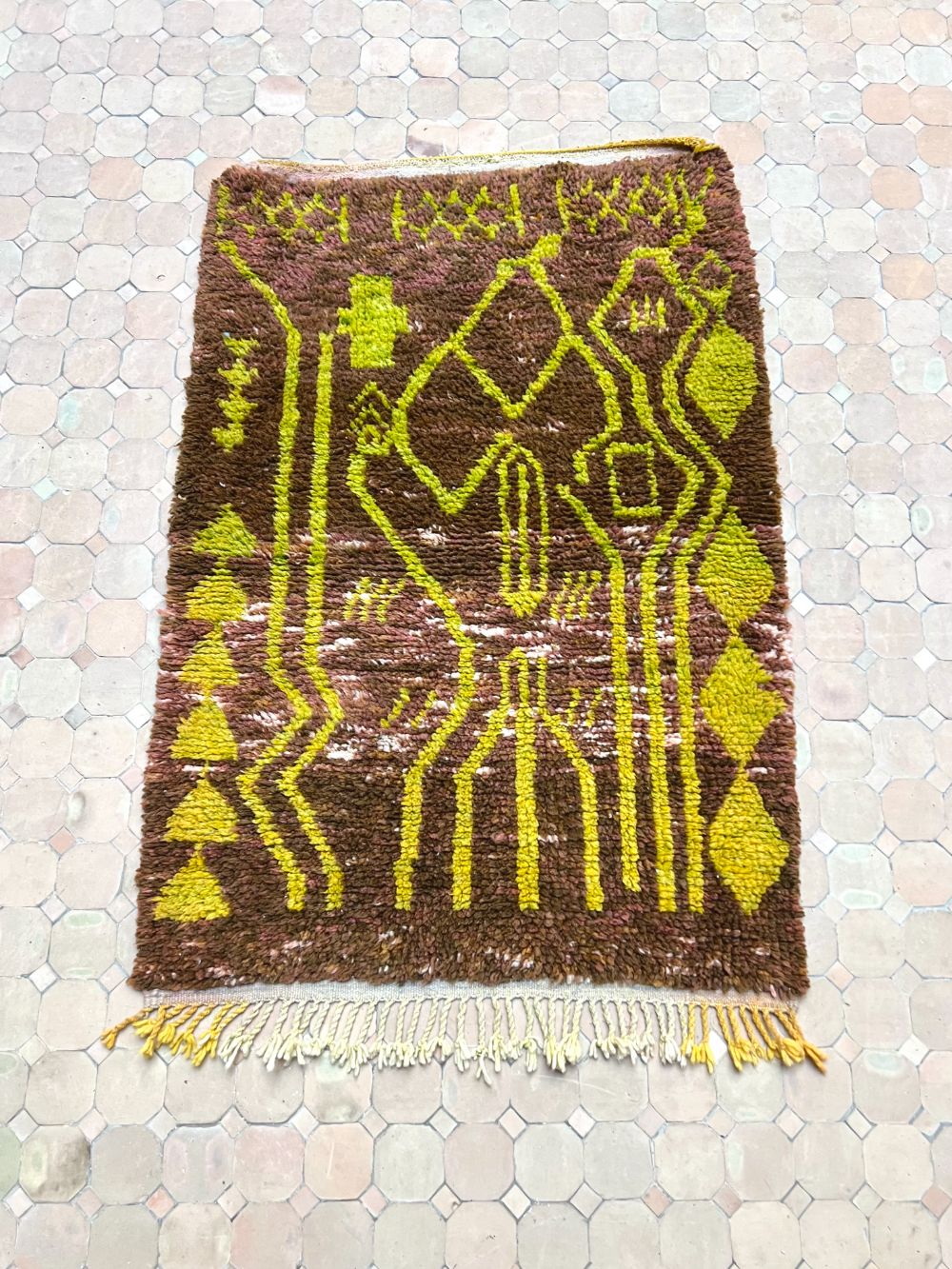  Marokkolainen Boujaad-matto 165x110cm
