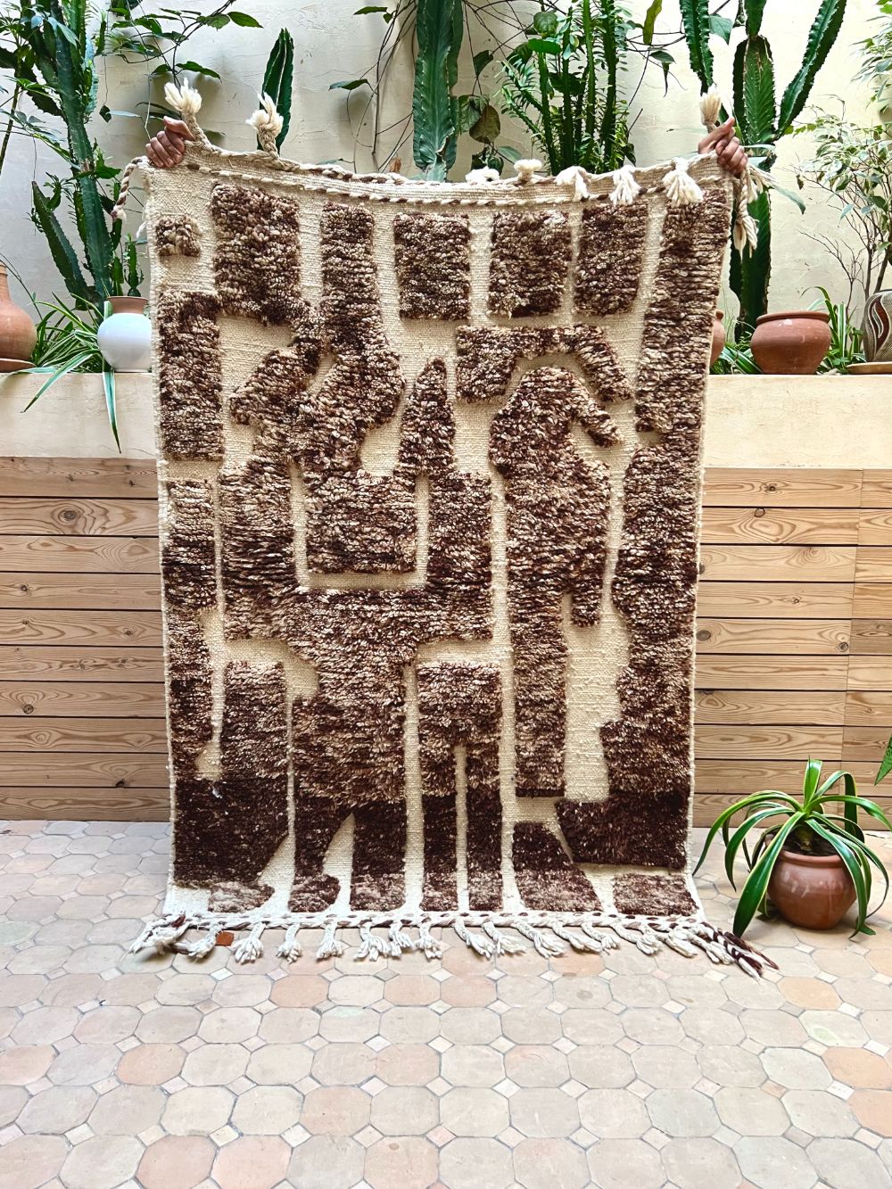  Marokkolainen Boujaad-matto 155x110cm