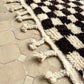 Moroccan Checkered Rug 170x105cm