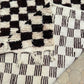 Moroccan Checkered Rug 170x105cm