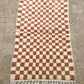 Moroccan Checkered Rug 155x95cm