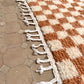 Moroccan Checkered Rug 155x95cm