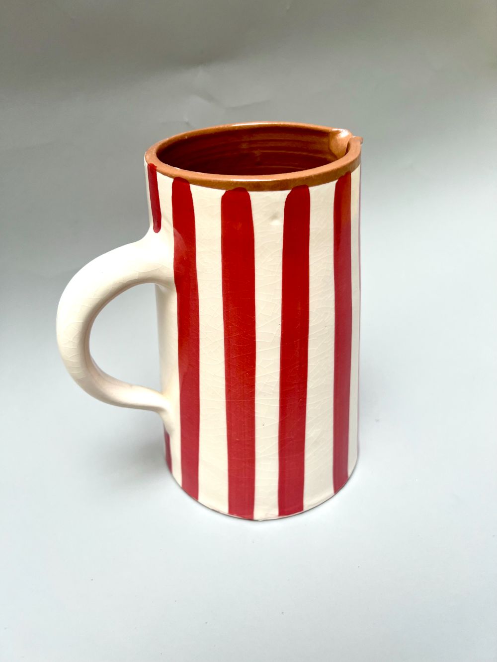 Ceramic Stripe Pot
