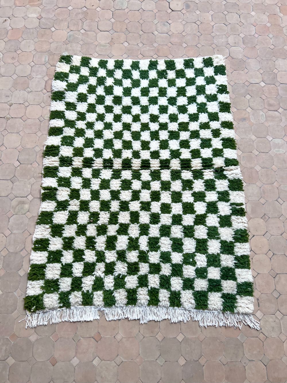 Moroccan Checkered Rug 150x110cm